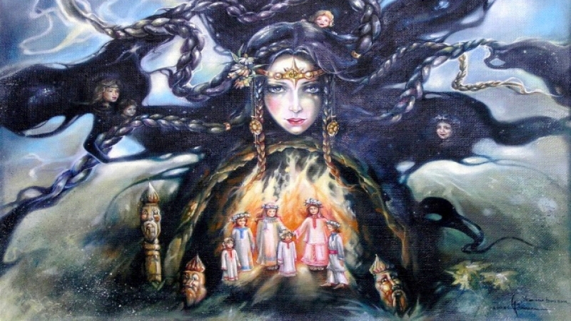 Баба-Яга! А какая она?