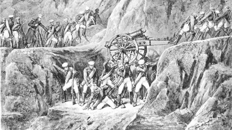 Поход отряда полковника Карягина