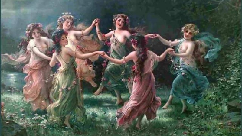 Славянская русалка. Весенний славянский праздник