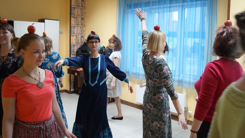 Русская  вечёрка.