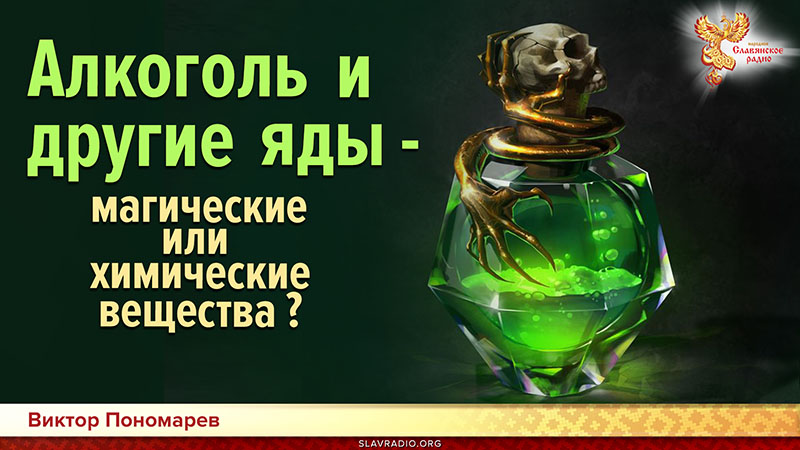 Алкоголь и другие яды - магические или химические вещества?