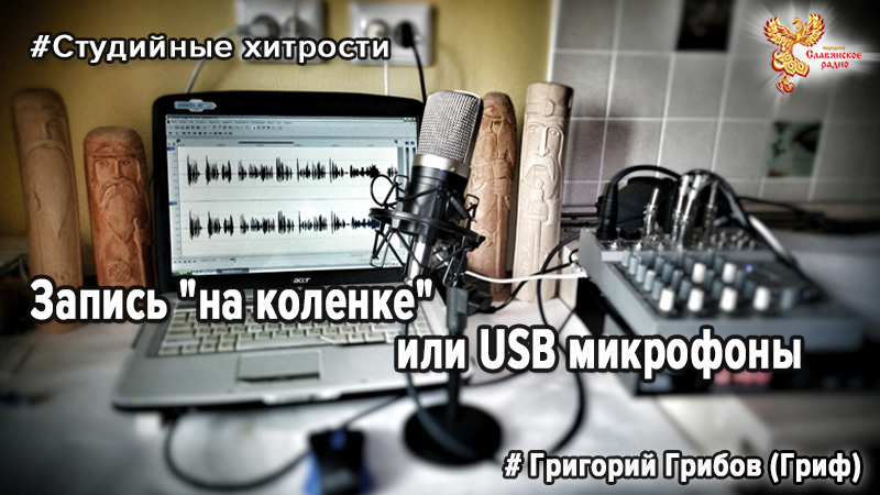 Запись "на коленке" или USB микрофоны