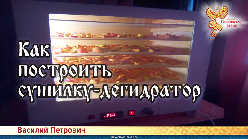 Как построить сушилку-дегидратор