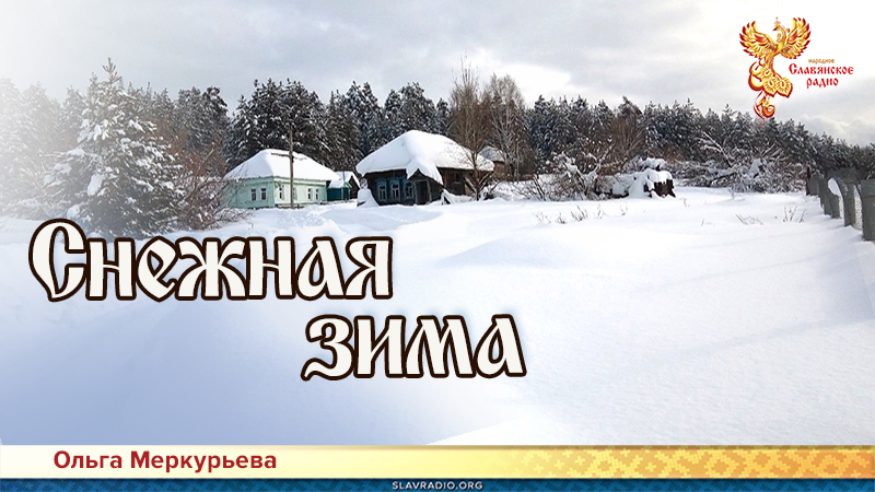 Снежная зима