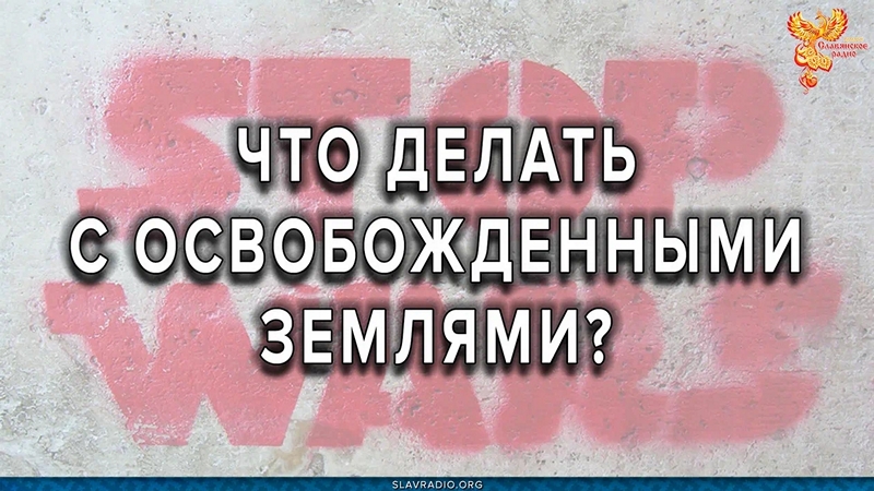 Что делать с освобождёнными землями?