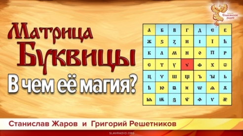 Матрица Буквицы. В чем её магия?