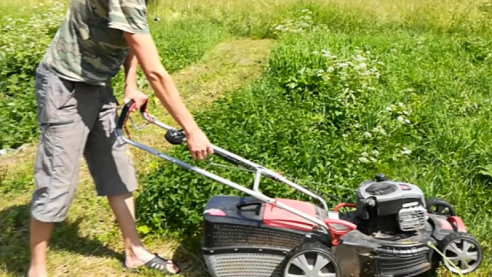 Рекомендации по газонокосилке.