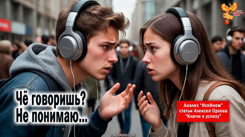 Что говоришь? Не понимаю&hellip;