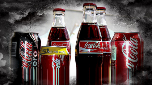 Coca Cola под микроскопом
