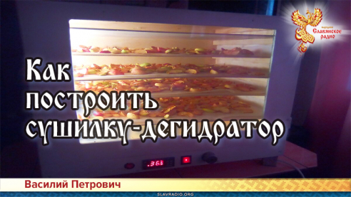 Как построить сушилку-дегидратор