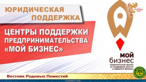 Центры поддержки предпринимательства "Мой бизнес"