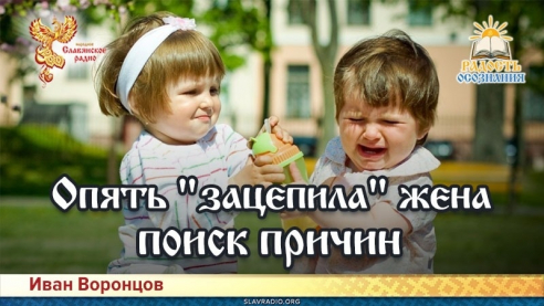 Опять "зацепила" жена. Поиск причин